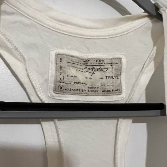 All Saints Laurie Lipton rare Tank Size UK 12 - Picture 3 of 12